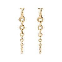 PRADA 18K Gold Earrings Women's Gold