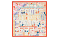 HERMES Silk Scarves Women's Multicolor