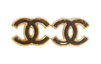 CHANEL Metal Earrings Women's Gold