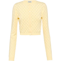 MIU MIU FW22 Knitwear Women's Yellow