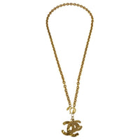 CHANEL 1994 Cc Multi pendant Necklace