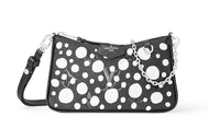 LOUIS VUITTON X Yayoi Kusama Easy Pouch On Strap Black/White