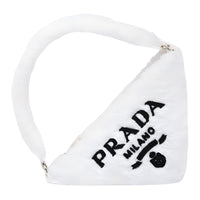 PRADA Fabric Triangle Bag Handbag Women's