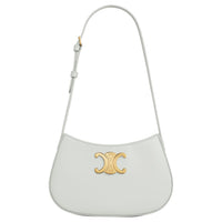 CELINE Cow Leather Handbag, Shoulder Bag Women's Jadeite Green