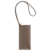 HERMES Calfskin Eyeglass Cases Women's Brown