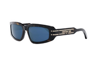 DIOR - Irregular Shape Sunglasses Unisex Brown