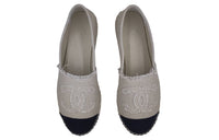 CHANEL Espadrilles Casual Shoes Women's Gray