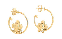 LOUIS VUITTON Vivian Series Earrings Women's Gold