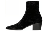 SAINT LAURENT Vassili Ankle Boots Women's Black
