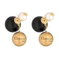 DIOR Metal Earrings Women's Gold