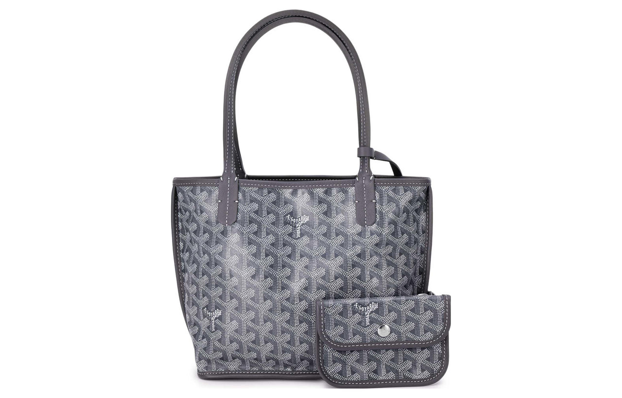 GOYARD Anjou Calfskin Totes Handbags Mini Women's Gray