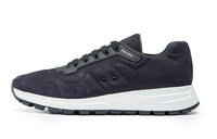 PRADA Slip-Resistant Low-Top Sports Casual Shoes Men's Black White