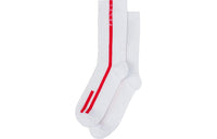 PRADA Mid-Calf Socks Men's White