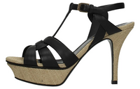 SAINT LAURENT Strap Sandals Women's Black