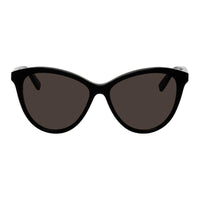 SAINT LAURENT Acetate Cat Eye Sunglasses Women's Black