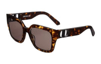 DIOR Acetate Irregular Shape Sunglasses Women's Tortoiseshell