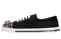 MIU MIU Low-Top Casual Shoes Women's Black