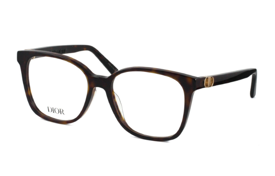 DIOR - Irregular Shape Eyeglass Frames Women's Tortoiseshell