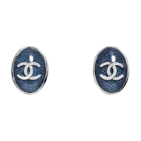 CHANEL - Stud Earrings Women's Blue