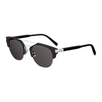 DIOR Acetate Aluminum Oval Sunglasses Men's Black