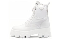 PRADA Short Martin Boot Women's White
