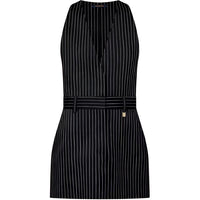 LOUIS VUITTON Tailored Pinstripe Dress