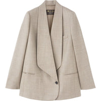 Loro Piana FW24 Jackets Coats Women's Beige