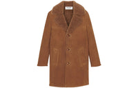 SAINT LAURENT Coats Men Brown