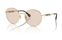 CHANEL Round Sunglasses Women's Gold