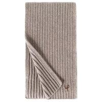 Loro Piana Cashmere Knit Scarves Men's Light Brown