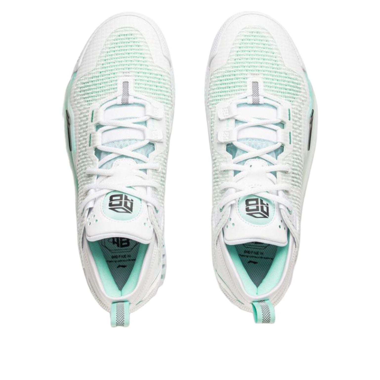 Li-Ning BadFive 3 Low 'White Green' ABFU005-71