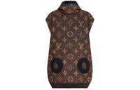 LOUIS VUITTON Lurex Monogram Sleeveless Pullover