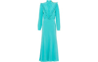 MIU MIU Long Sleeved Dresses Women's Blue