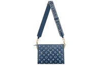 LOUIS VUITTON Coussin Pm Denim Jacquard Navy Blue