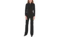 SAINT LAURENT High Neck Long Sleeved Jumpsuit