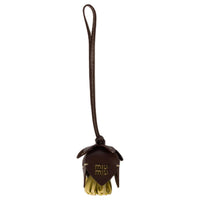 MIU MIU Leather Pendants Unisex Heatherwood/Vanilla