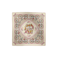 HERMES Mulberry Silk Silk Scarves Women's Multicolor