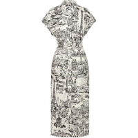 DIOR Short-Sleeved Dresses Women's Black