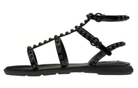MIU MIU One Strap Sandals Women's Black