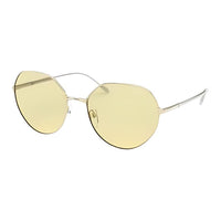 PRADA Subject To Official Website Oval Sunglasses Unisex Gold