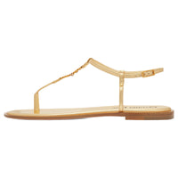 DIOR C'est Dior Strap Sandals Women's Gold