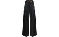 SAINT LAURENT Organic cotton Wide leg Trousers