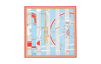 HERMES Silk Scarves Women's Multicolor