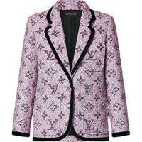 LOUIS VUITTON FW24 Business Suit Coat Women's Purple