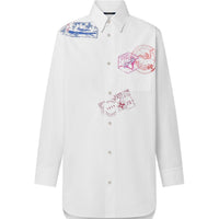 LOUIS VUITTON Travel Stamp Long Shirt