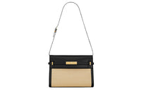 SAINT LAURENT MANHATTAN Leather Crossbody Bag, Shoulder Bag Women's