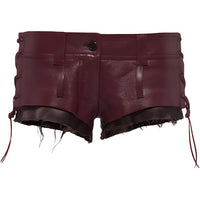 MIU MIU FW22 Casual Shorts Women's Brown Red