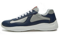 PRADA Shock Absorbers Low Top Sports Casual Shoes Men's Dark Blue