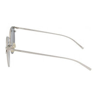 SAINT LAURENT Plastic Metal Butterfly Sunglasses Men's Silver