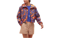 HERMES Cropped Coats Women's Orange